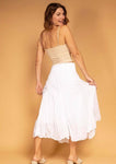 Cotton Flowy Skirt