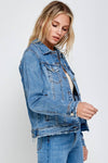 Medium Wash Classic Denim Jacket