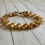 Maybelle from Slidell Antique Gold Vintage Chain Bracelet