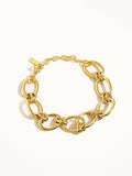 Tila 18K Gold Non-Tarnish Bold Chain Bracelet in Yellow Gold