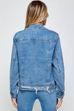 Medium Wash Classic Denim Jacket