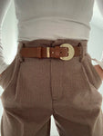 Brown Leather Belt