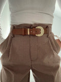 Brown Leather Belt