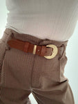 Brown Leather Belt