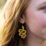 Garden Snake Earrings