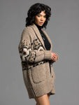 Barley Aztec Spencer Cardigan