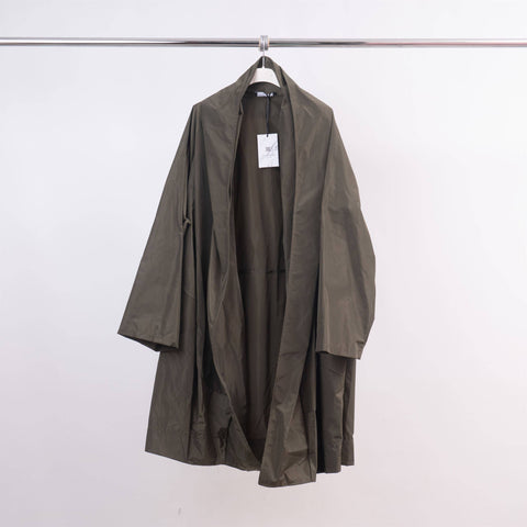 Raincoat in Dark Olive Color