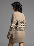 Barley Aztec Spencer Cardigan