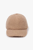 Sherpa Baseball Hat in Beige