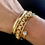 Maybelle from Slidell Antique Gold Vintage Chain Bracelet