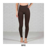 Fleece Lined Leggings in Coffee