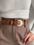 Brown Leather Belt