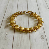 Maybelle from Slidell Antique Gold Vintage Chain Bracelet