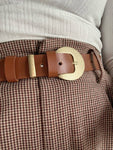 Brown Leather Belt