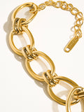 Tila 18K Gold Non-Tarnish Bold Chain Bracelet in Yellow Gold