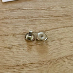 Minimal Post Silver Stud Earrings